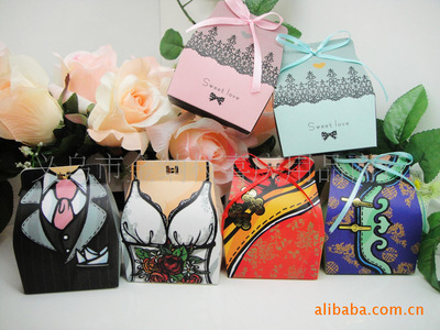 【批發(fā)供應(yīng)婚禮用品 個(gè)性喜糖盒 甜甜蜜蜜喜糖盒 義烏喜糖盒批發(fā)】價(jià)格,廠家,圖片,禮品盒、禮品袋,義烏市金納枝喜慶用品商行-